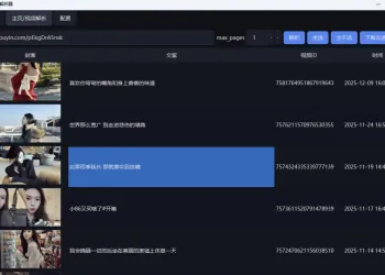 抖音无水印视频下载工具
