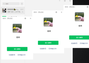 微信Windows版 v4.0.5.15 多开&消息防撤回正式版绿色版纯64位