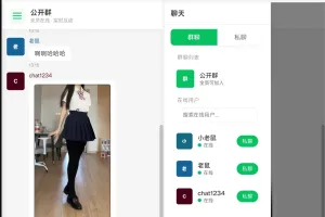 PHP实时消息聊天室源码 PHP+WebSocket