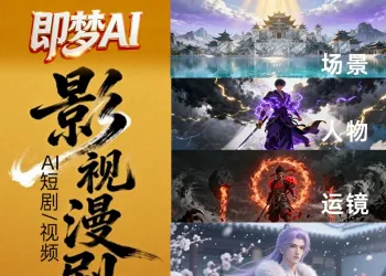 即梦AI动漫影视剧oiioii生成视频提示词分镜运镜可灵豆包制作教程