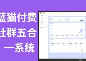 蓝猫进群系统公益版，五合一系统