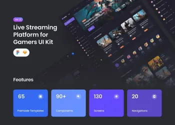 游戏APP后台管理系统HTML网站模板源码UI设计界面模板XD\SKETCH