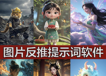 ai图片反推提示词软件豆包即梦可灵deepseek文字生图片关键词