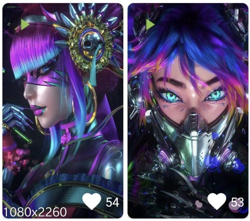 超炫酷的动态3D墙纸软件Wave Live Wallpapers_6.0.92 