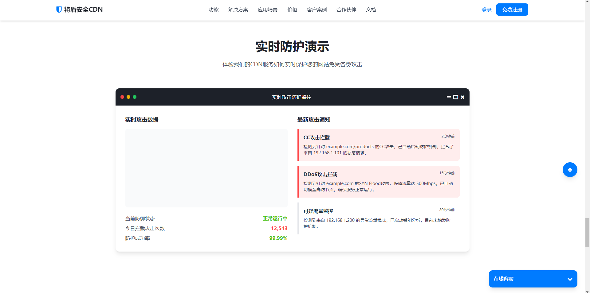 CDN销售单页php源码 给朋友定制的 企业科技风格 免费分享给大家对接的LECDN  你们自己