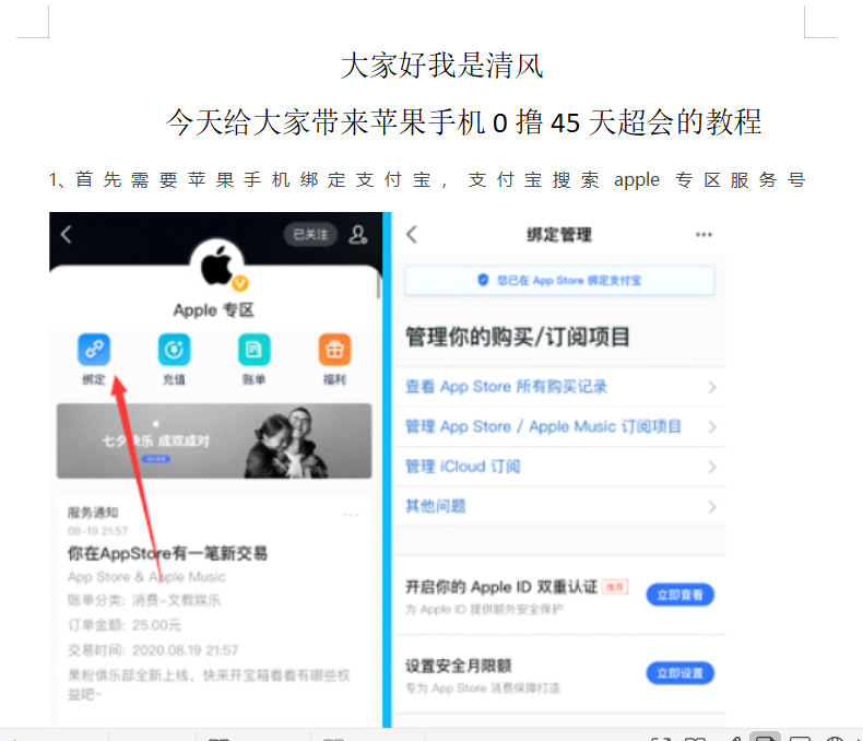 苹果手机0撸45天超会