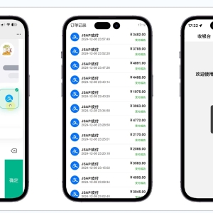 易支付精美设计的支付收银台模板，支持Apple Pay，需要配合jspay ... ... ...