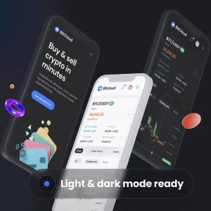 全套加密货币网站自适应手机平板HTML5源码UI设计界面react源码 ...